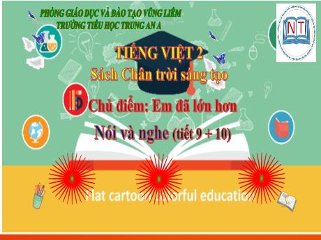 Bài giảng Tiếng Việt Lớp 2 - Tuần 1: Em đã lớn hơn (Tiết 9+10) - Trường Tiểu học Trung An A