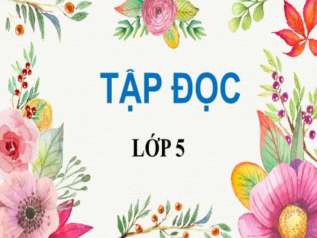 Bài giảng Tiếng Việt Lớp 5 - Tuần 6: Tập đọc Sự sụp đổ của chế độ a-pác-thai