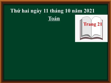 Bài giảng Toán Lớp 4 - So sánh và xếp thứ tự các số tự nhiên - Năm học 2021-2022